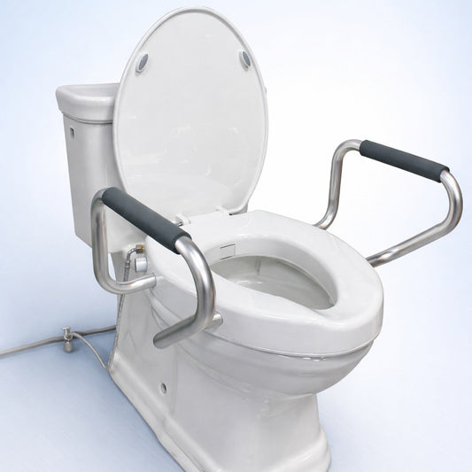 Raised Toilet Seat with Arms: What to Know