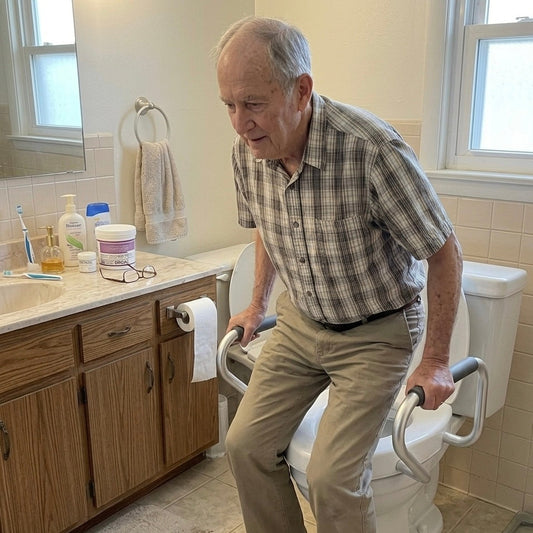 How to Help Elderly Get Up From Toilet Safely at Home